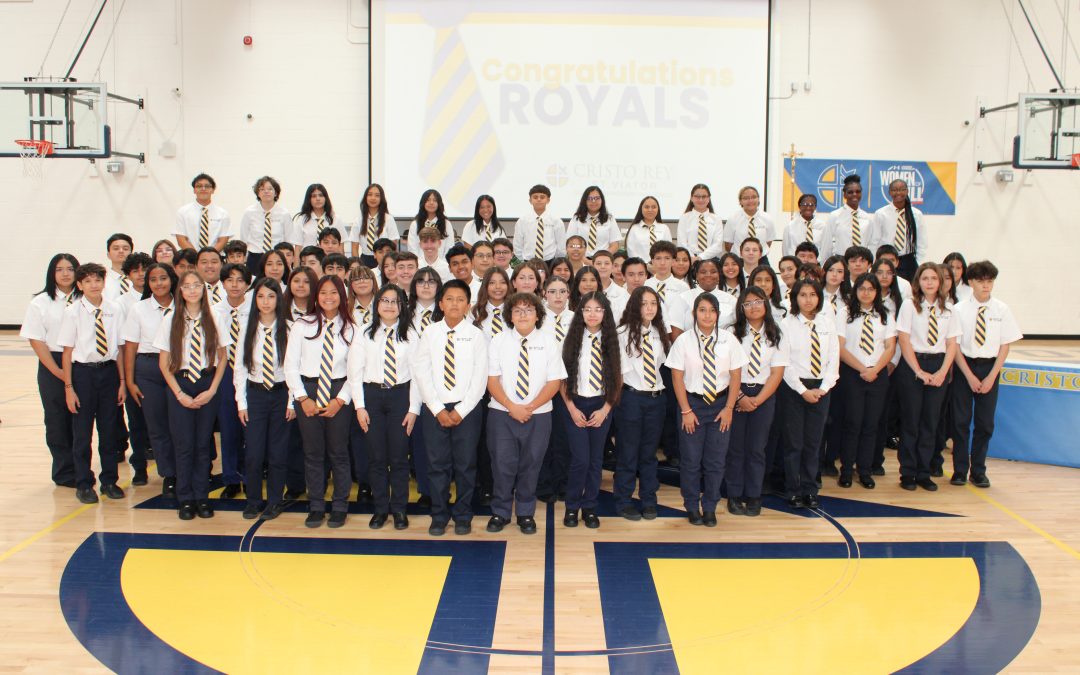 Incoming Freshmen at Cristo Rey St. Viator Complete Onboarding